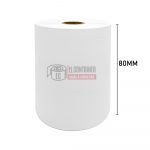 Rollo papel termico 80mm x 60 metros ..