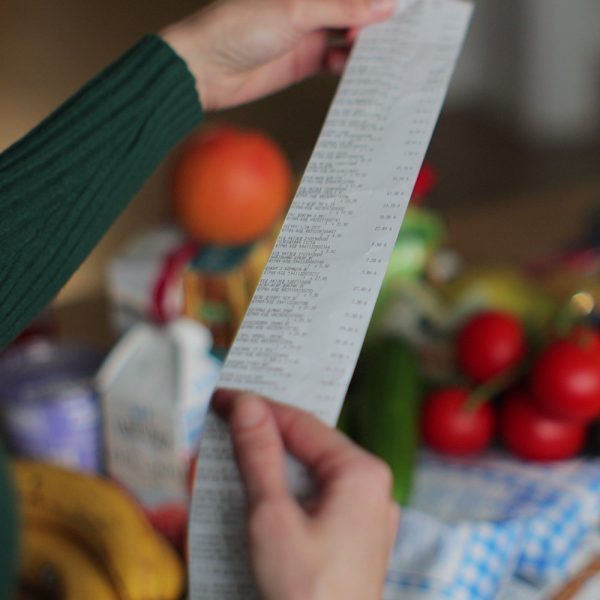 factura de papel de rollo termico