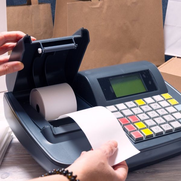 maquina impresora de rollo termico