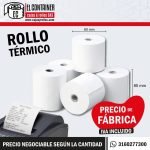 caja de rollo termico x 72