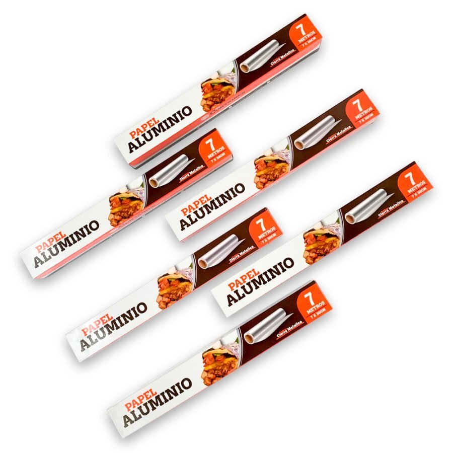 Papel Aluminio De 7 Metros