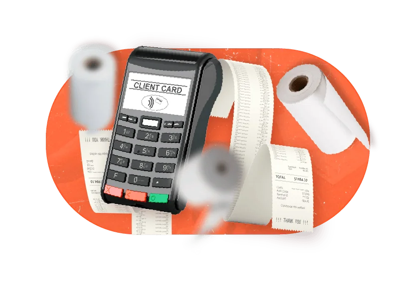 rollos termicos para datafonos