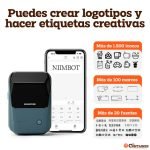 Mini Impresora de Etiquetas Niimbot B1