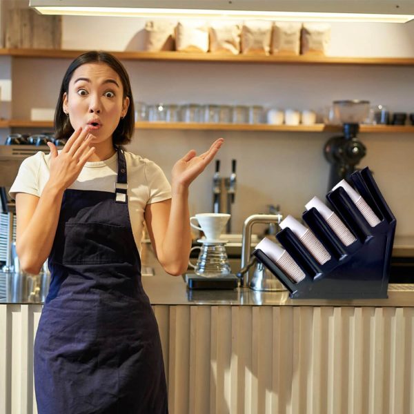 organnizador de vasos plasticos container